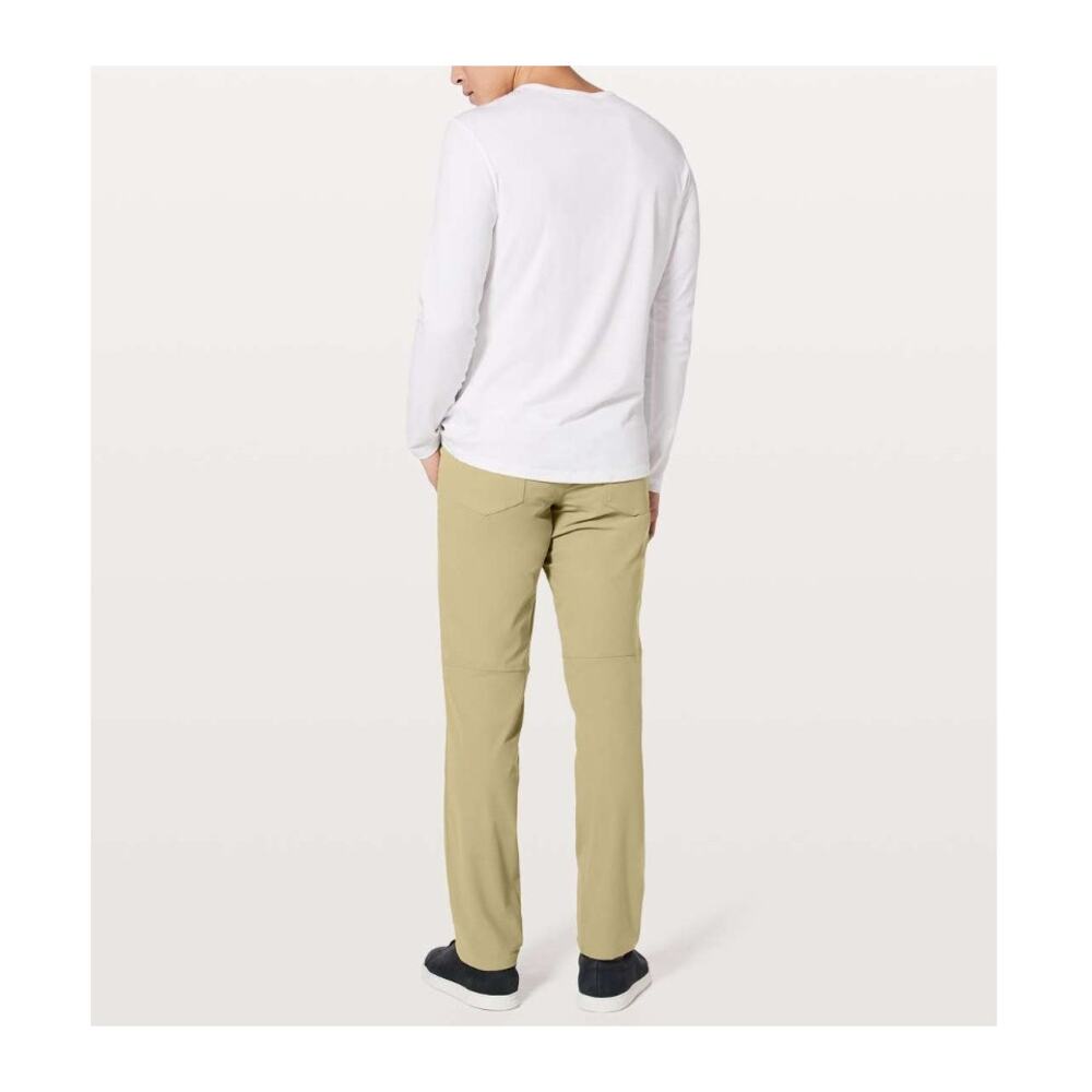 Lululemon Men's ABC Pant Classic *32" Tofino Sand Classic Fit Pants  Size 32 - Picture 6 of 15